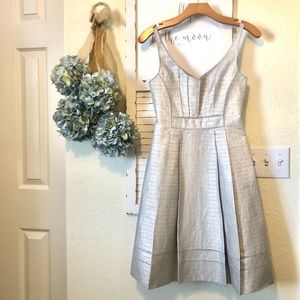 Zac Posen Silver Dress SZ 2